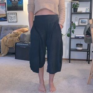 Bohemian poncho pants